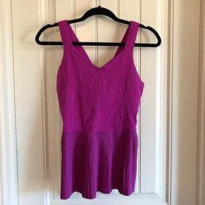 Lululemon accordion peplum top